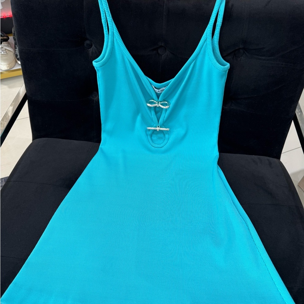 Elegant Blue  MACH & MACH Dress (size S)